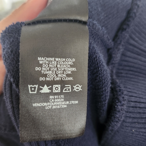 Fila Men’s Blue Navy Crewneck Classic Sweater XL Y2K Streetwear Casual Pullover - Picture 13 of 14